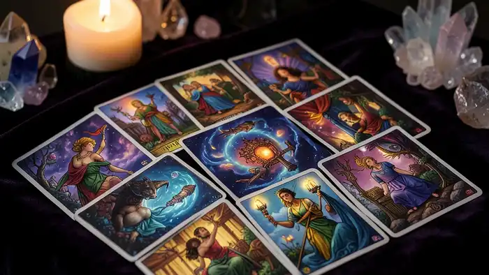 Расклад Таро "лента Мёбиуса" на ЭКО — схема из семи карт, образующих непрерывный цикл