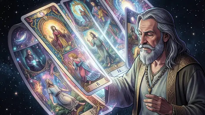 Расклад Таро лента Мёбиуса изображение