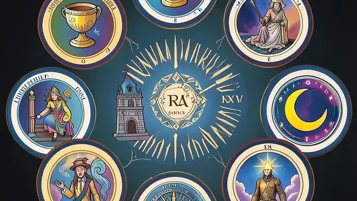 Расклад Таро "мандала" на путешествие: схема из 9 позиций с картами Уэйта-Смита