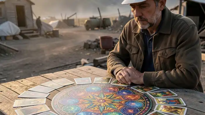 Расклад Таро «мандала» на вахту – карта мандалы в условиях шахты