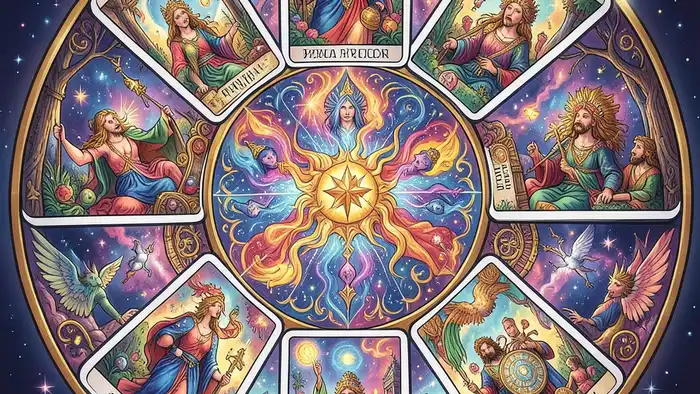 Расклад Таро «мандала» придут ли деньги – визуальное изображение расклада