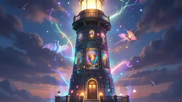 Расклад Таро «маяк» на чудо изображение