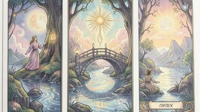 расклад Таро «мост» на давление изображение