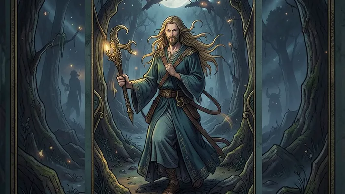 Расклад Таро Мост на давление — пять карт, образующих мост над рекой, символизирующий переход от проблемы к решению