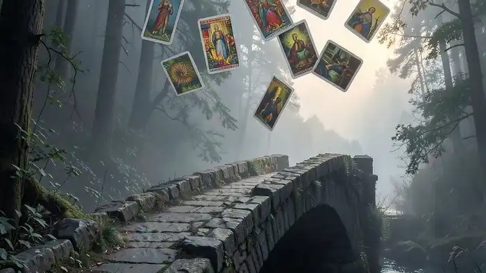 Расклад Таро "мост" на династию — схема из 9 карт, показывающая передачу энергии между поколениями