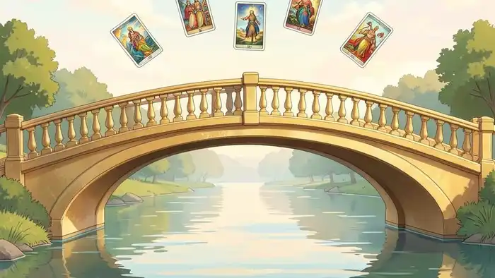 Расклад Таро «мост» на пенсионные накопления – символический мост к финансовой безопасности