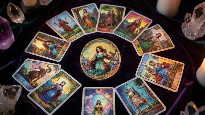 Расклад Таро на 10 карт на стартап — схема позиций и толкование карт