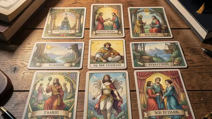 Расклад Таро на 10 карт – стипендия, изображение