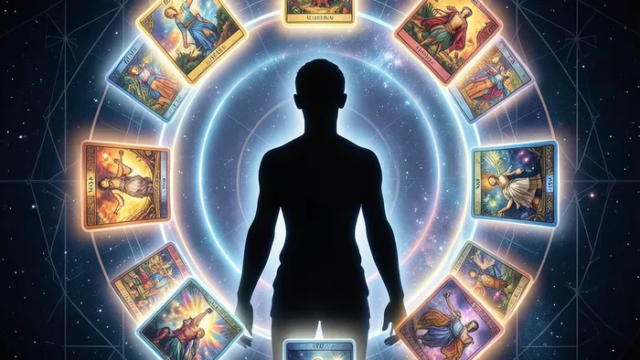 Расклад Таро на 12 карт на блоки — схематичное изображение диагностики внутренних и внешних препятствий