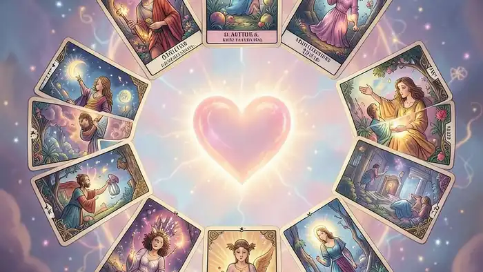 Расклад Таро «на 12 карт» на поклонницу – визуальная схема