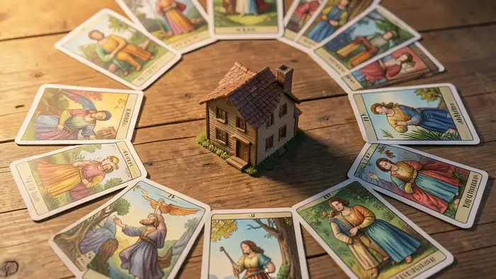 Расклад Таро на 12 карт для покупки квартиры