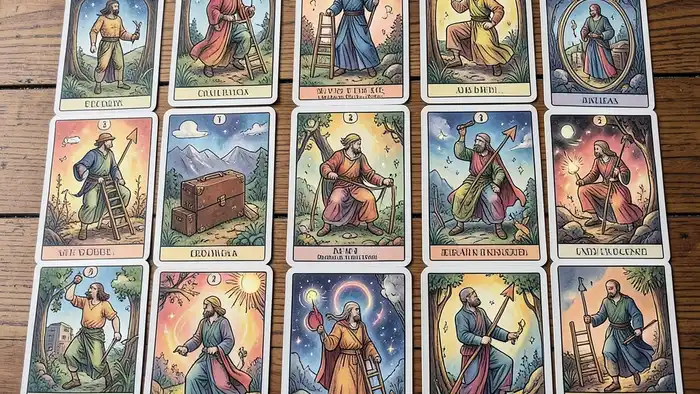 Расклад Таро на 12 карт для профессионального роста изображение