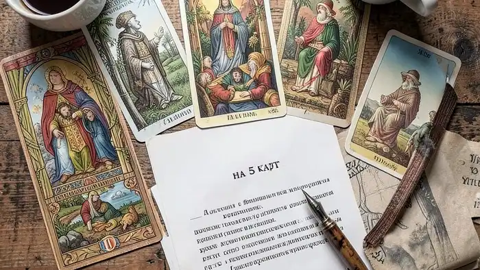 Расклад Таро на 5 карт на судебный иск о деньгах — позиции карт и их интерпретация