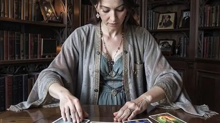 Расклад Таро на 5 карт с позициями прошлое, настоящее, скрытые причины, возможный исход и рекомендация