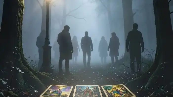 Расклад Таро на креативное мышление: схема из семи карт, показывающая путь к творческому прорыву