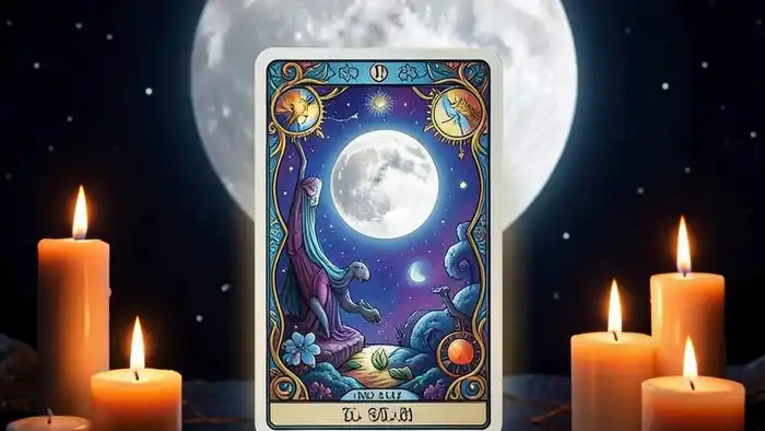 расклад Таро на одну карту новолуние изображение