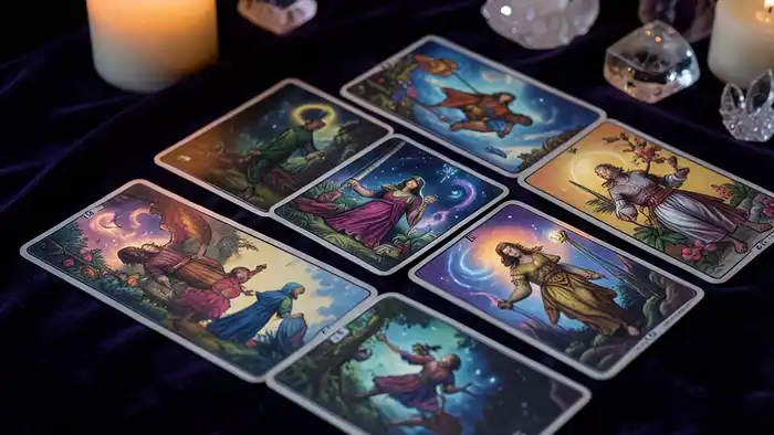 расклад таро на три карты на доверие в паре: прошлое, настоящее, будущее