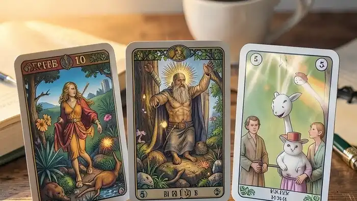 Расклад Таро на три карты на ЭКО: прошлое, настоящее, будущее — детали карт и атмосфера чтения