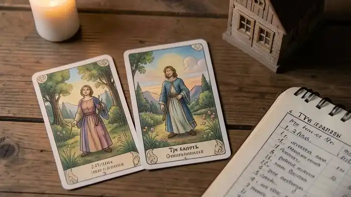 Три карты Таро расклад для покупки дома