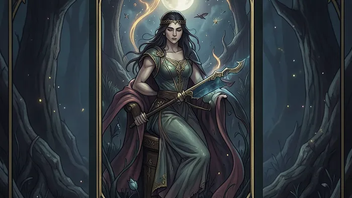 Расклад Таро на три карты на привязанность: карты Прошлое, Настоящее и Будущее лежат на бархате