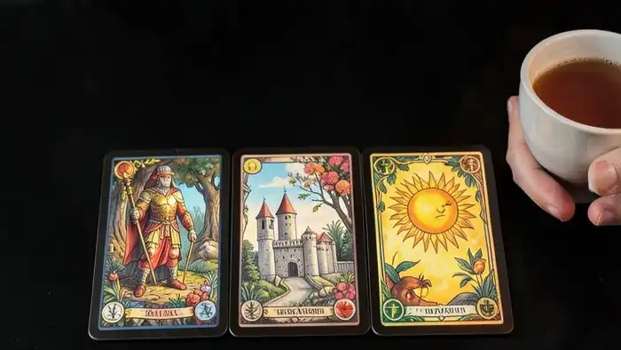 Расклад Таро на три карты на разделение имущества: прошлое, настоящее, потенциал