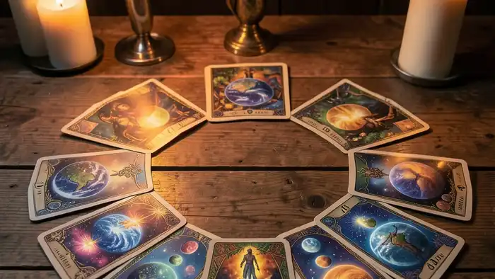 Расклад Таро на все сферы жизни с олимпийским факелом