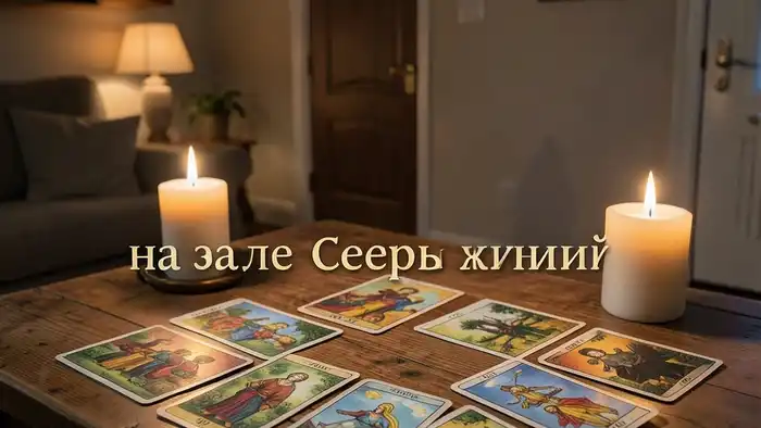 Расклад Таро «на все сферы жизни» на соседей – карты на столе у свечи