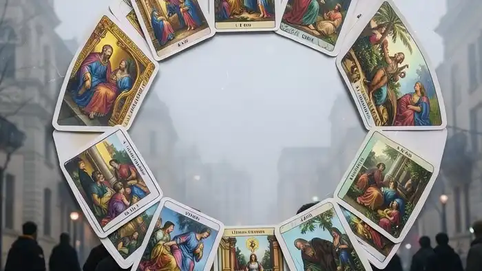 Расклад Таро "на все сферы жизни" на вид на жительство — схема из 10 карт Уэйта-Смита