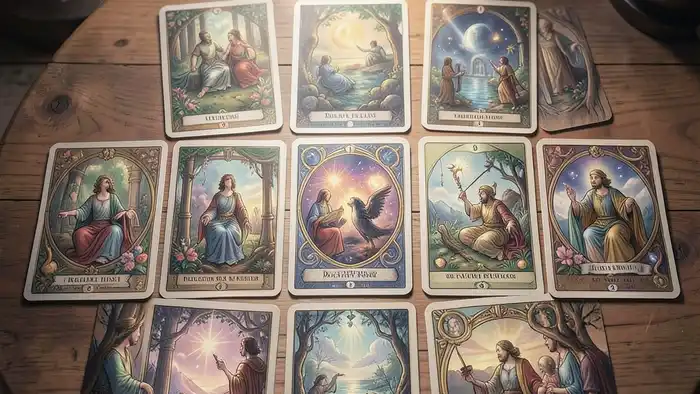 Расклад Таро на все сферы жизни – визуальное изображение