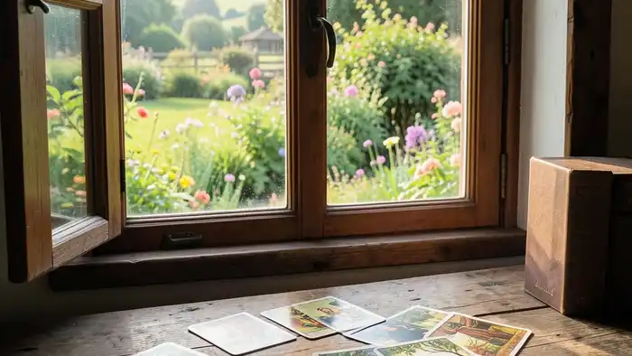 окно в будущее расклад Таро на переезд в деревню