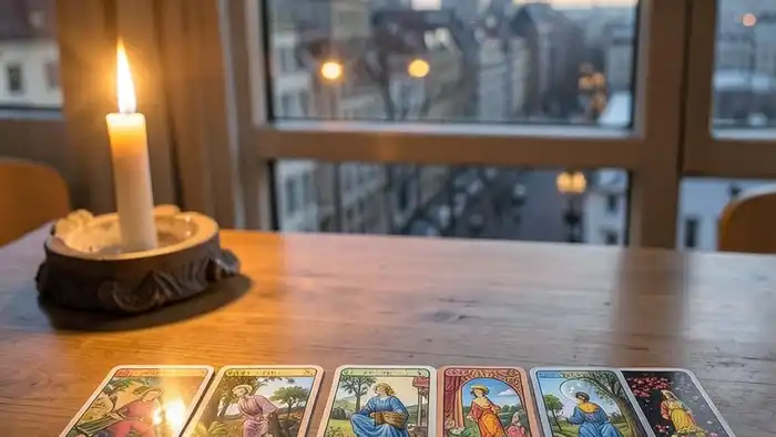 Расклад Таро "окно в будущее" на переговоры с партнером: схема из семи карт с интерпретацией значений