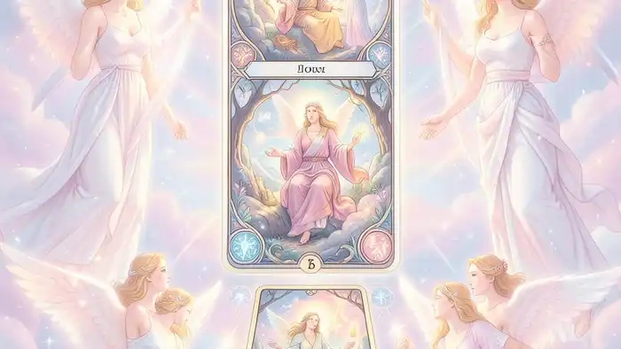 Расклад Таро «окно в будущее» с ангелами