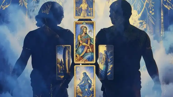 Расклад Таро "он и она" на следствие — схема позиций и интерпретация карт для анализа отношений