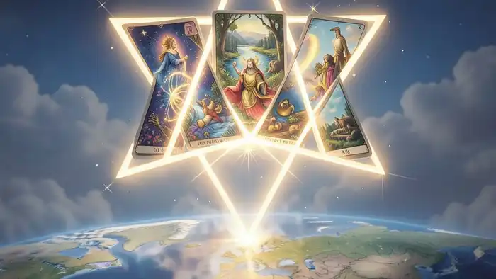 Расклад Таро «пентаграмма» на отношения на расстоянии