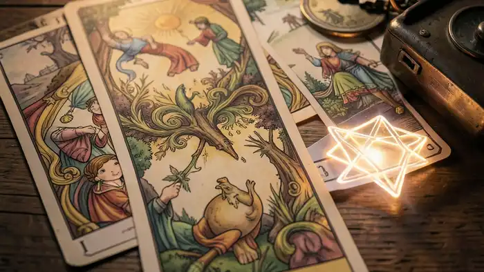 Расклад Таро пентаграмма на покупку машины – изображение