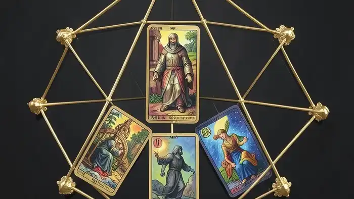 Расклад Таро "пентаграмма" на зарплату и повышение — схема позиций и карт