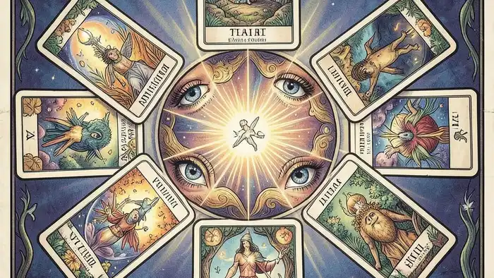 Расклад Таро «пентаграмма» на зрение – визуальное представление