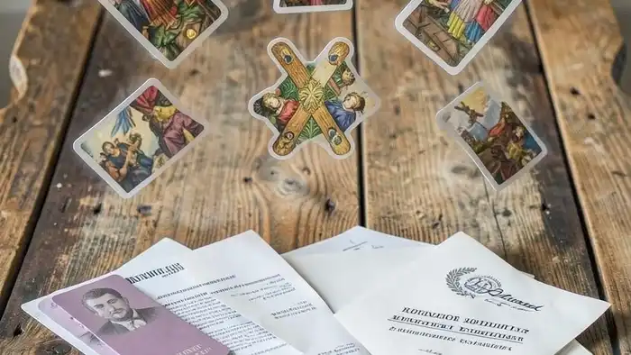 Расклад Таро "перекресток" на документы: схема позиций и карты, показывающие препятствия и решения