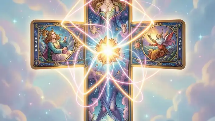 Расклад Таро перекресток на энергетику, изображение