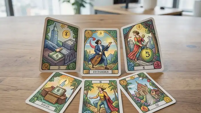 Расклад Таро «перекресток» на MBA – карта с бизнес‑символикой