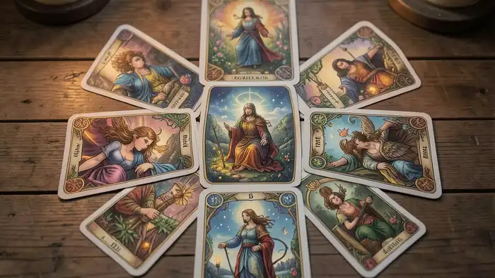 Расклад Таро «перекресток» на второй шанс – визуальная карта расклада