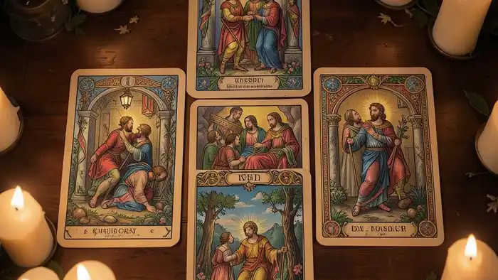 расклад Таро перекресток – визуальное представление