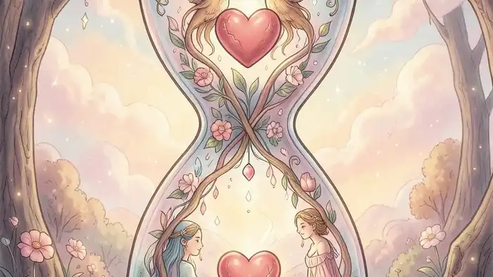 Расклад Таро «песочные часы» на сердце здоровье – визуальная схема