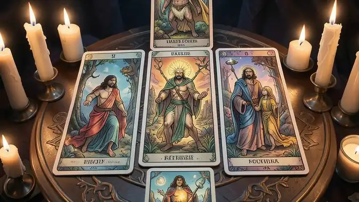 Расклад Таро «пирамида» на буллинг – визуальное изображение