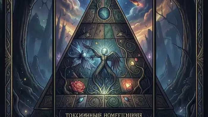 Расклад Таро «пирамида» на токсичные отношения – визуальная схема