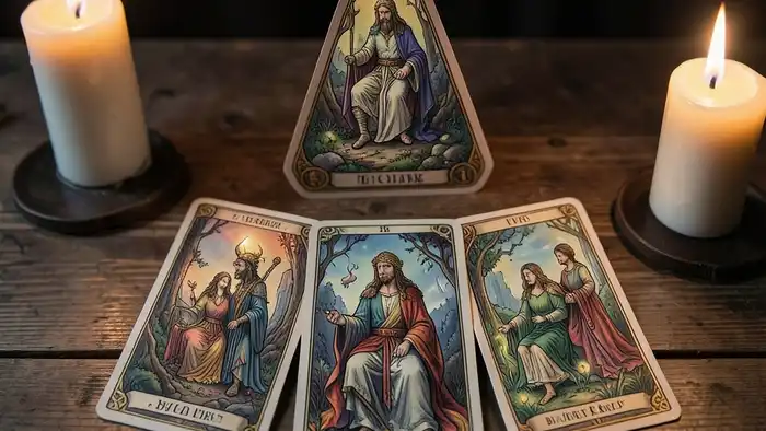 Расклад Таро «пирамида» на выигрыш – визуальная схема