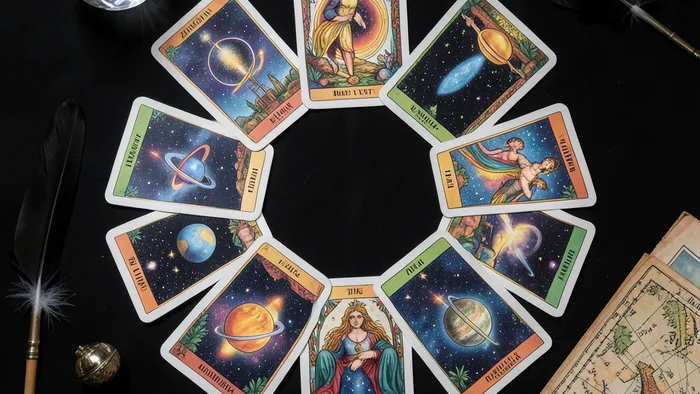 Расклад Таро «Планетарный» на исполнение желания: схема, толкование, пример