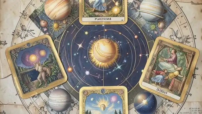 расклад таро планетарный на налоги с планетами и арканами