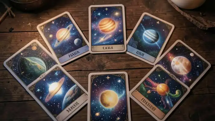 Расклад Таро «планетарный» на прокрастинацию – карта с планетами