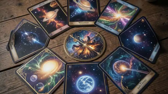 Расклад Таро «планетарный» на силу воли – карта с планетами